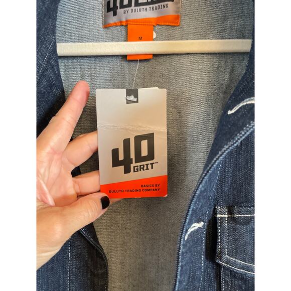 Duluth 40 Grit Denim Work Jacket M - Picture 8 of 10